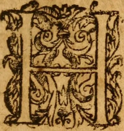 An illustration from Magni Hippocratis medicorum omnium facile principis Opera omnia quae extant in VIII sectiones ex Erotiani mente distributa, 1596, leaf 8
