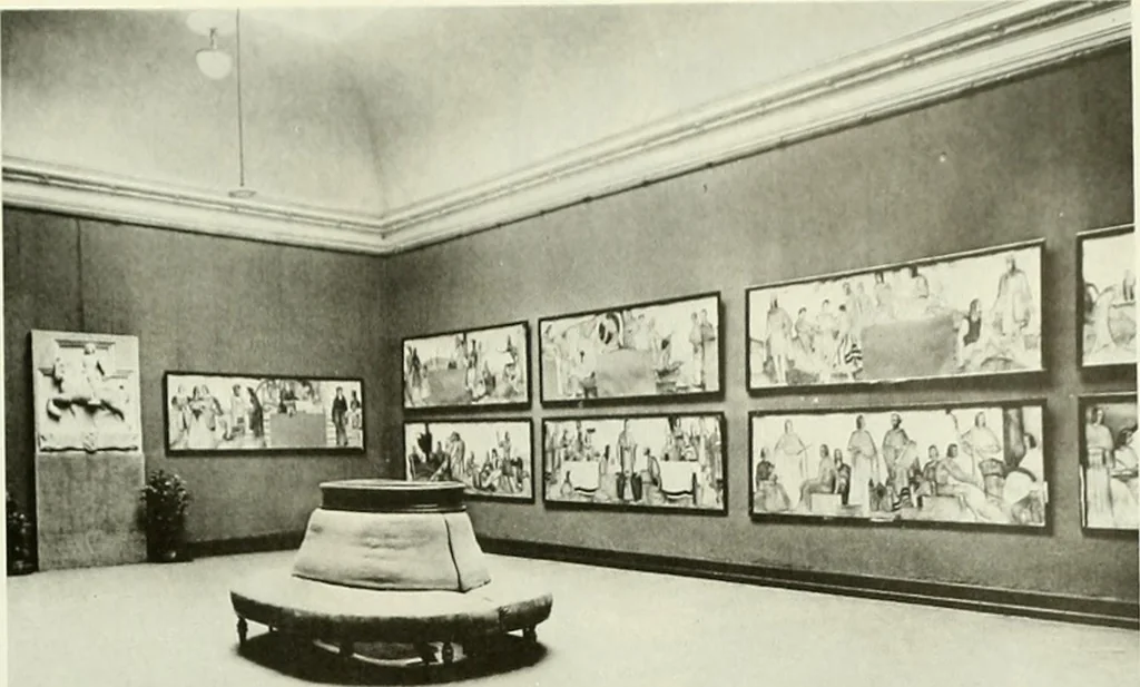 An illustration from A Magyarországi művészet története, 1900, leaf 336
