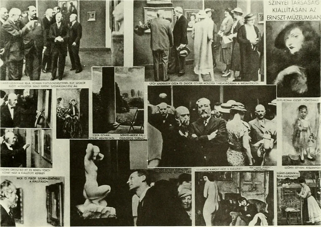 An illustration from A Magyarországi művészet története, 1900, leaf 440