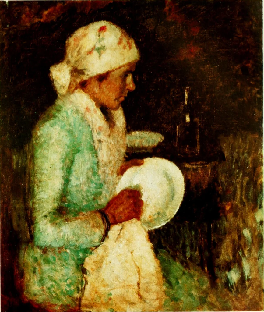 An illustration from A Magyarországi művészet története, 1900, leaf 670