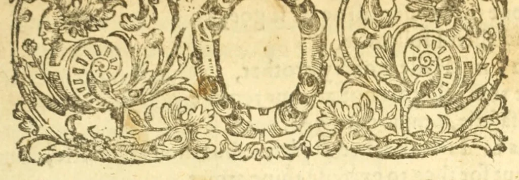 An illustration from The maides tragedy : as it hath beene diuers times acted at the Blacke-Friers by the Kings Maiesties Seruants, 1619, leaf 9