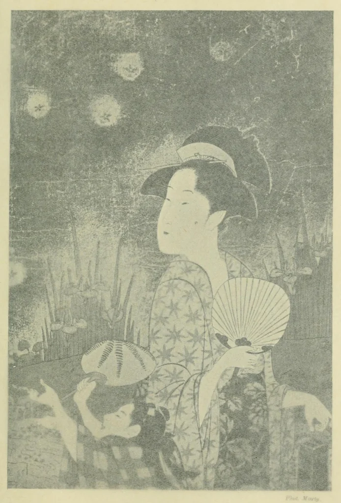 An illustration from Les maîtres de l'estampe japonaise .., 1914, leaf 303