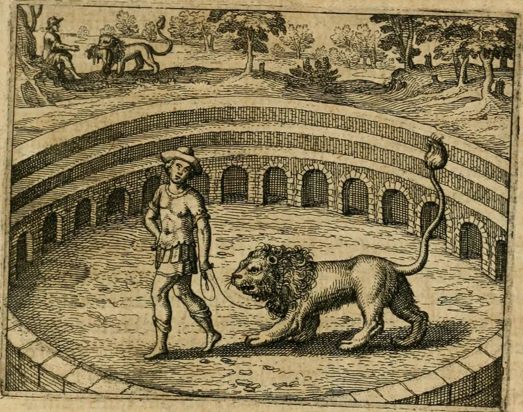 An illustration from Michaelis Majeri Viatorium, hoc est, De montibvs planetarvm septem seu metallorum : tractatus tam utilis, quàm perspicuus, quo, ut indice mercuriali in triviis, vel Ariadnêo filo in labyrintho, seu cynosurâ in oceano chymicorum errorum immenso, quilibet rationalis, veritatis amans, ad illum, qui inmontibus sese abdidit De Rubea-petra Alexicacum, omnibus medicis desideratum, investigandum, uti poterit, 1618, leaf 136
