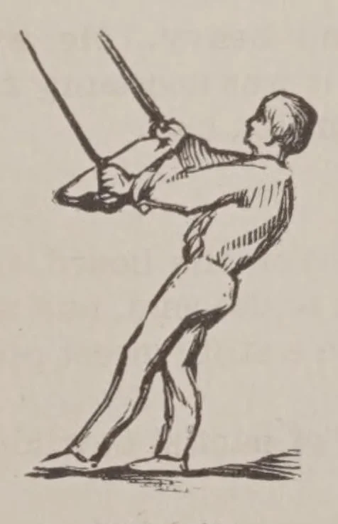 An illustration from The Make and mend club. A story of boys' adventures, sports and experiments, 1883, leaf 31