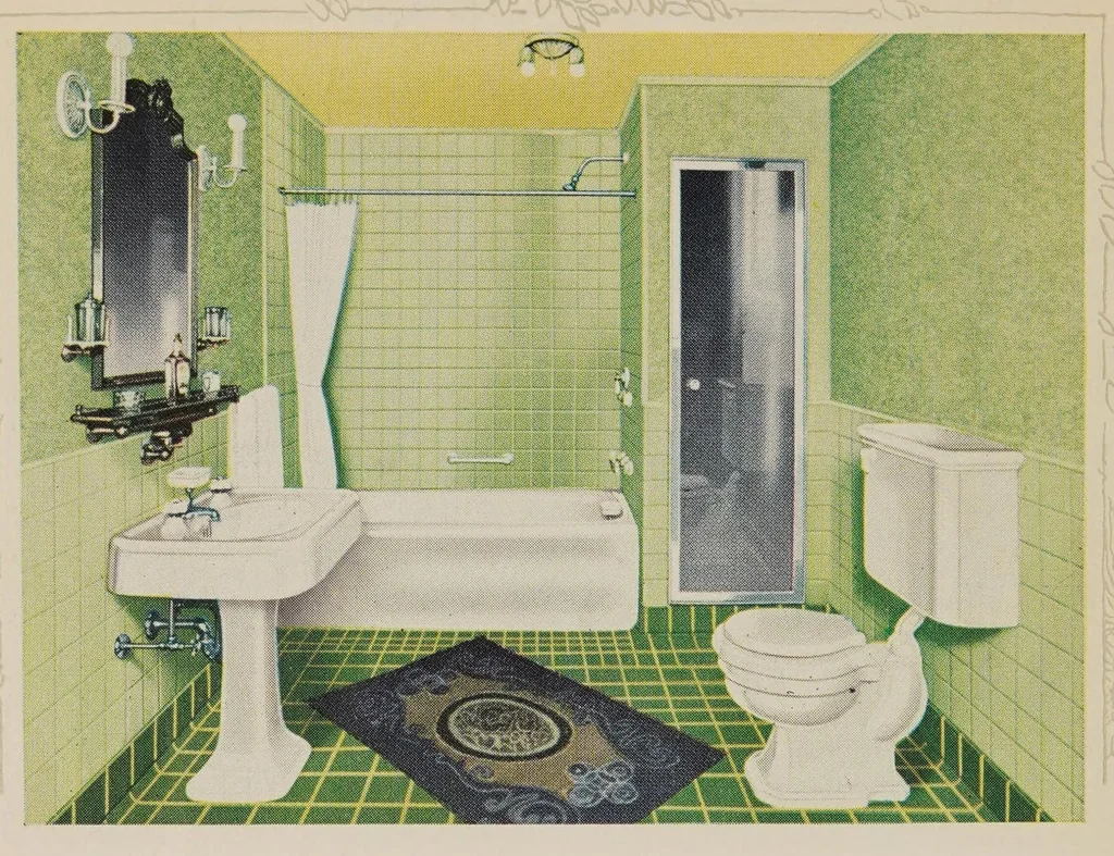 An illustration from Make yours the home beautiful, 1920, leaf 10
