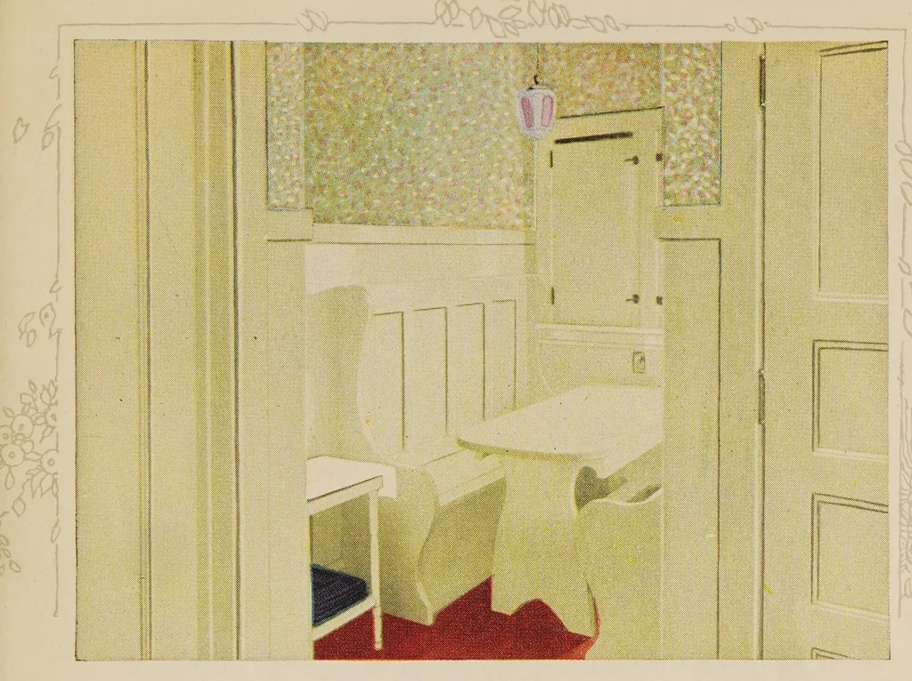 An illustration from Make yours the home beautiful, 1920, leaf 13
