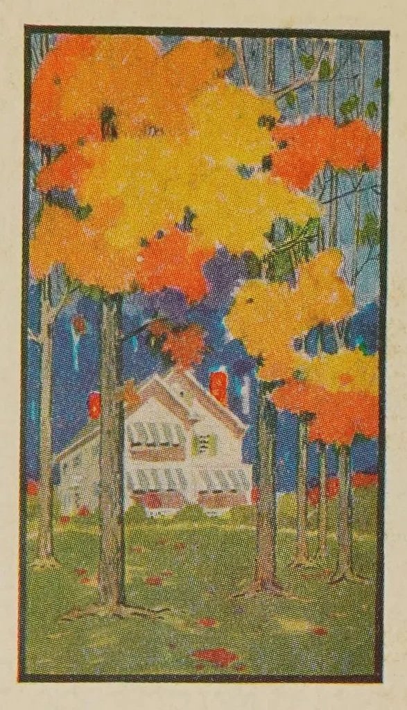 An illustration from Make yours the home beautiful, 1920, leaf 16