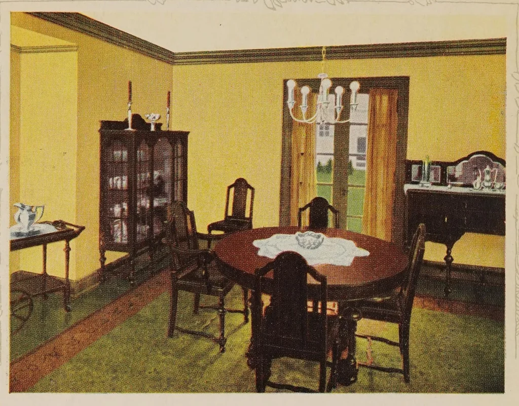 An illustration from Make yours the home beautiful, 1920, leaf 8