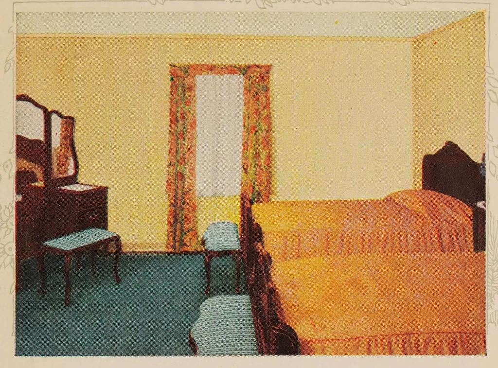 An illustration from Make yours the home beautiful, 1920, leaf 9