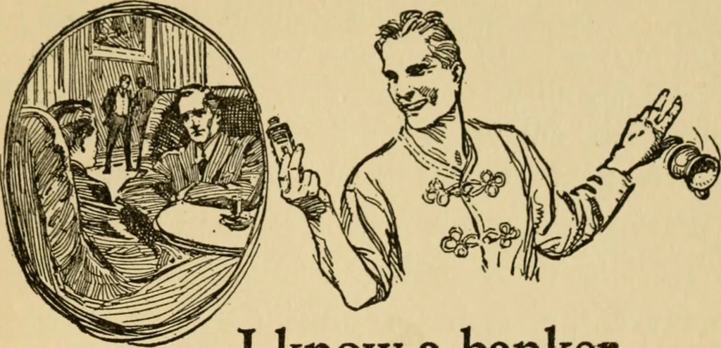 An illustration from Making advertisements and making them pay, 1920, leaf 54