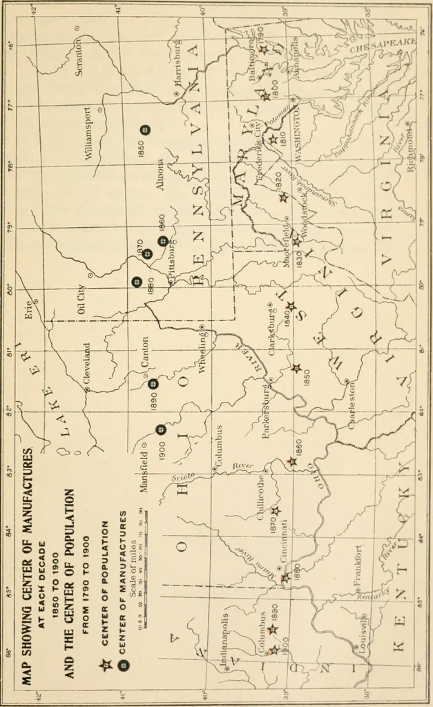 An illustration from The making of America, 1906, leaf 312