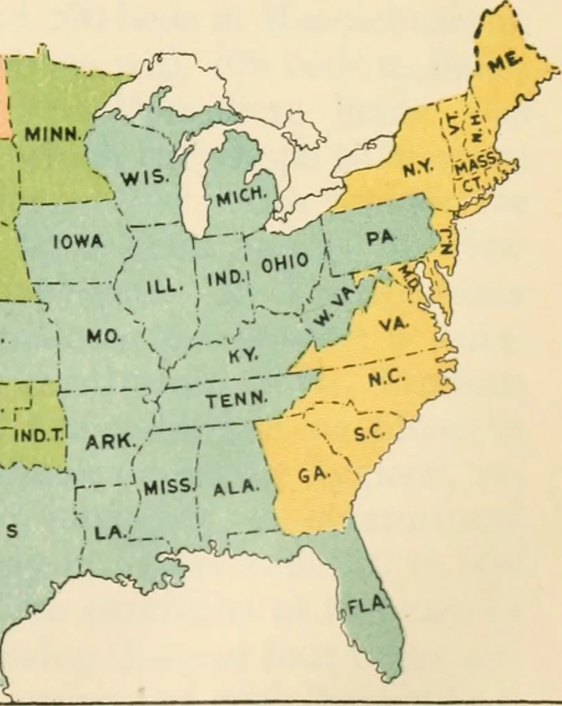 An illustration from The making of America, 1906, leaf 178