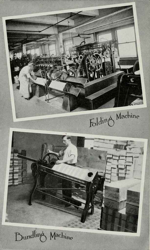 An illustration from The making of a book, 1915, leaf 19
