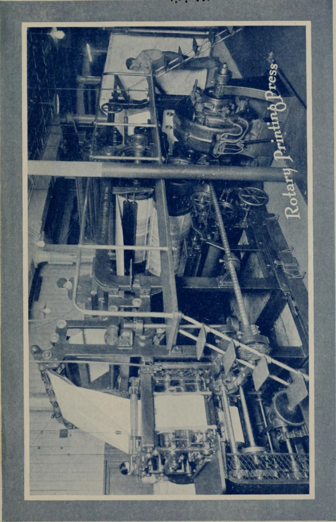 An illustration from The making of a book, 1915, leaf 36
