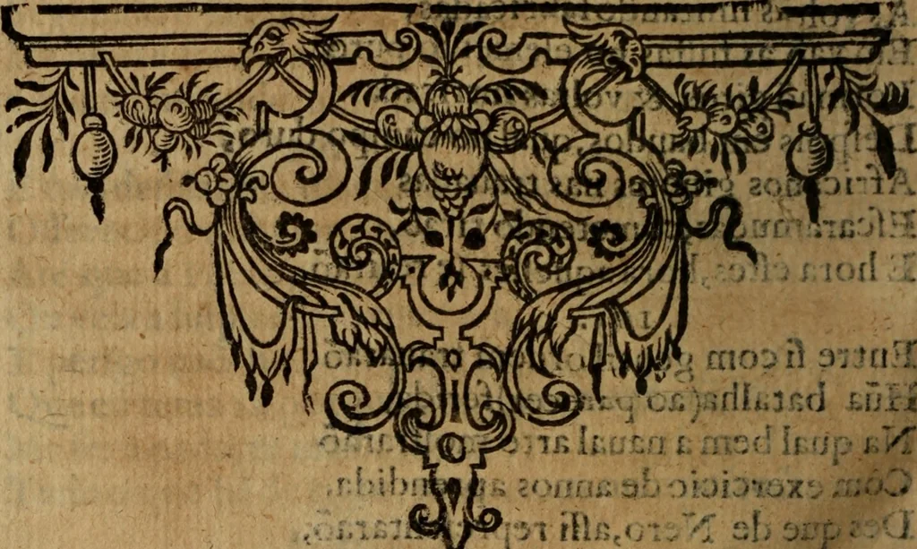An illustration from Malaca conquistada : poema heroico, 1658, leaf 217