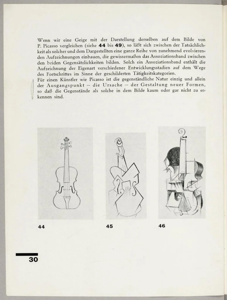 An illustration from Kasimir Malewitsch - Die gegenstandslose Welt, 1927, leaf 31