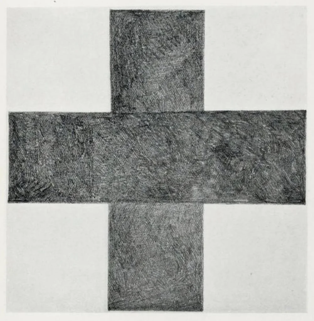 An illustration from Kasimir Malewitsch - Die gegenstandslose Welt, 1927, leaf 70