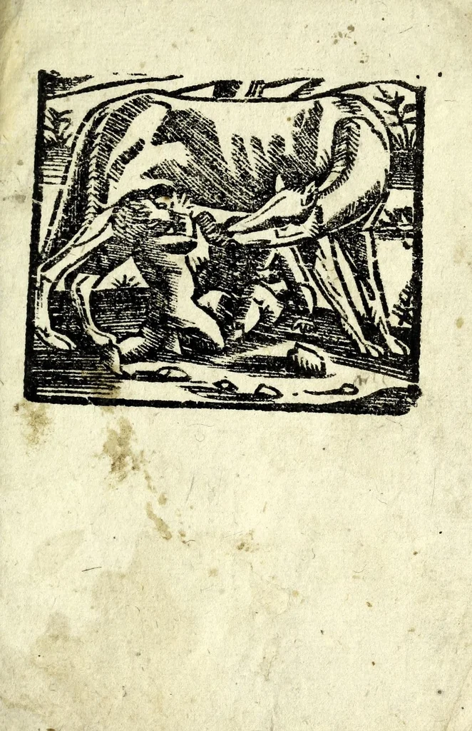An illustration from Malfatto : Rozza et amorosa : commedia, 1614, leaf 27