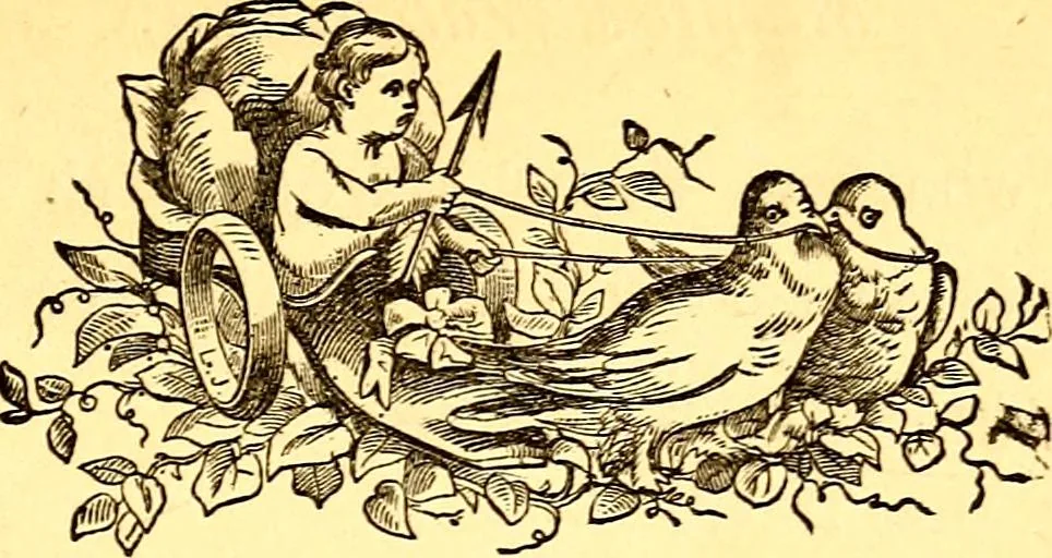 An illustration from Mamie's watchword, 1872, leaf 14