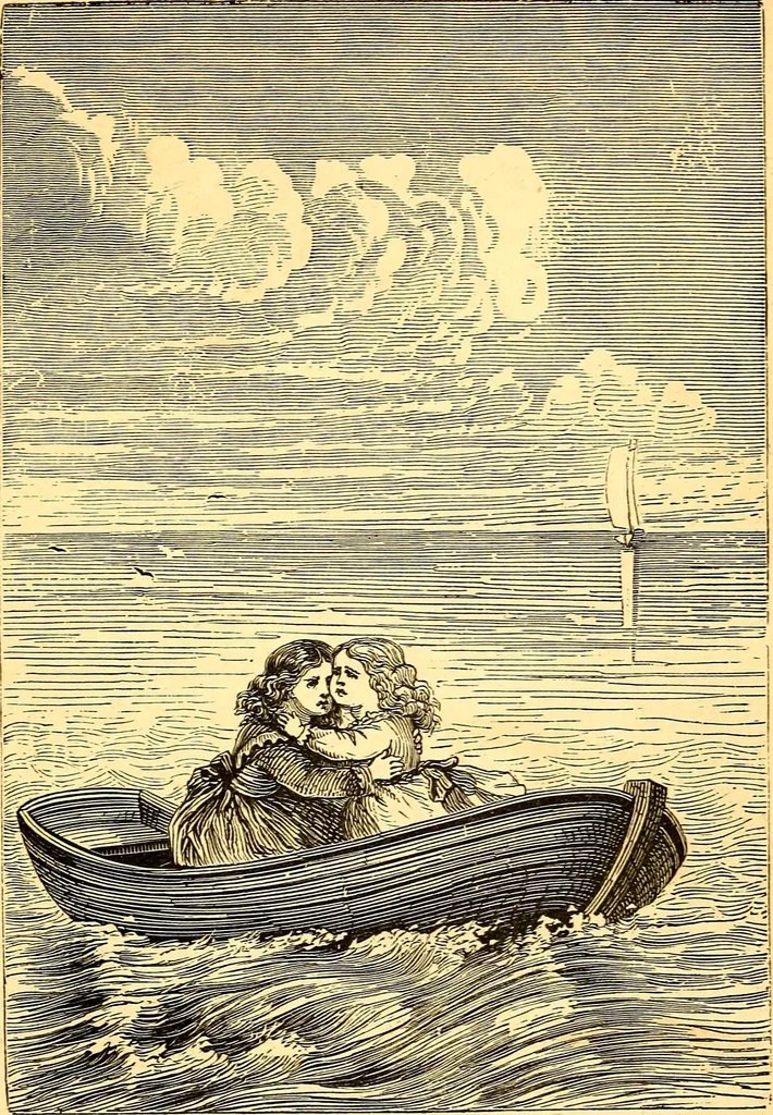 An illustration from Mamie's watchword, 1872, leaf 182