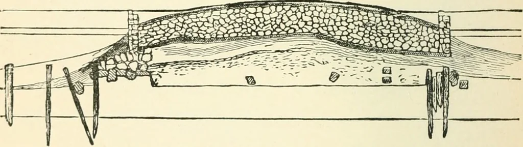 An illustration from Man before metals, 1902, leaf 135