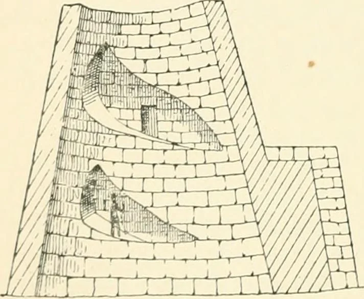 An illustration from Man before metals, 1902, leaf 137