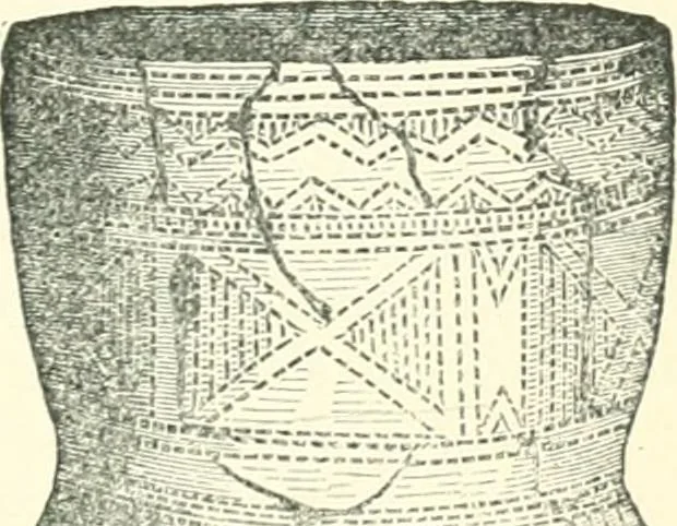 An illustration from Man before metals, 1902, leaf 164