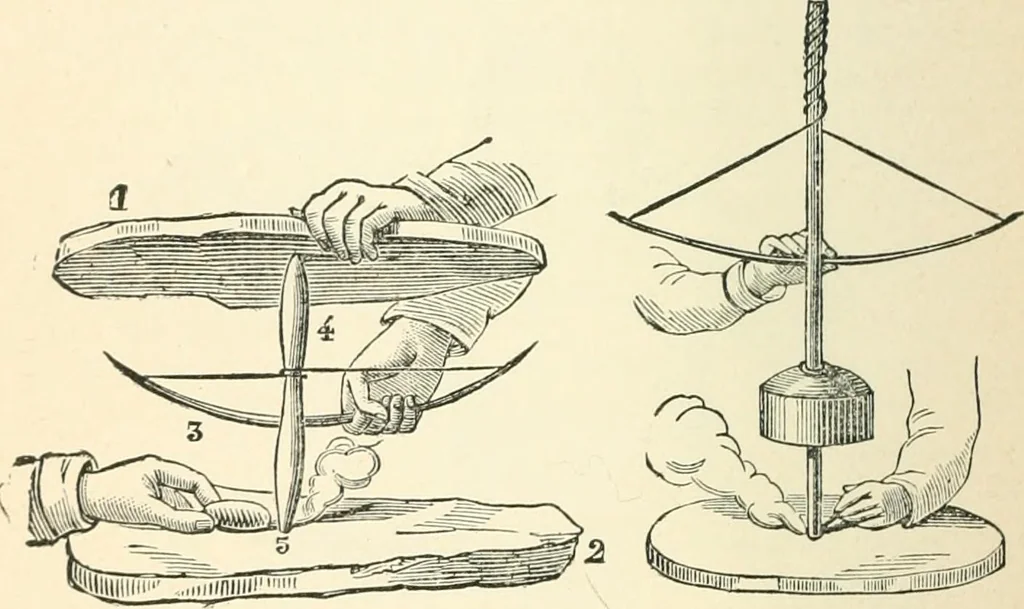 An illustration from Man before metals, 1902, leaf 205