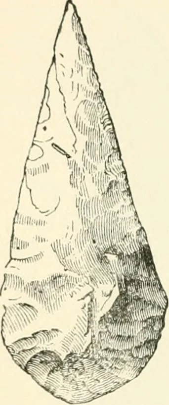 An illustration from Man before metals, 1902, leaf 235