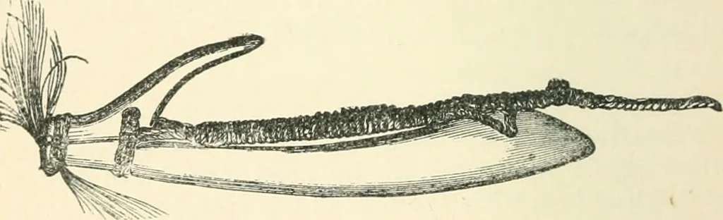 An illustration from Man before metals, 1902, leaf 245
