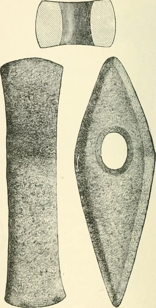 An illustration from Man before metals, 1902, leaf 255