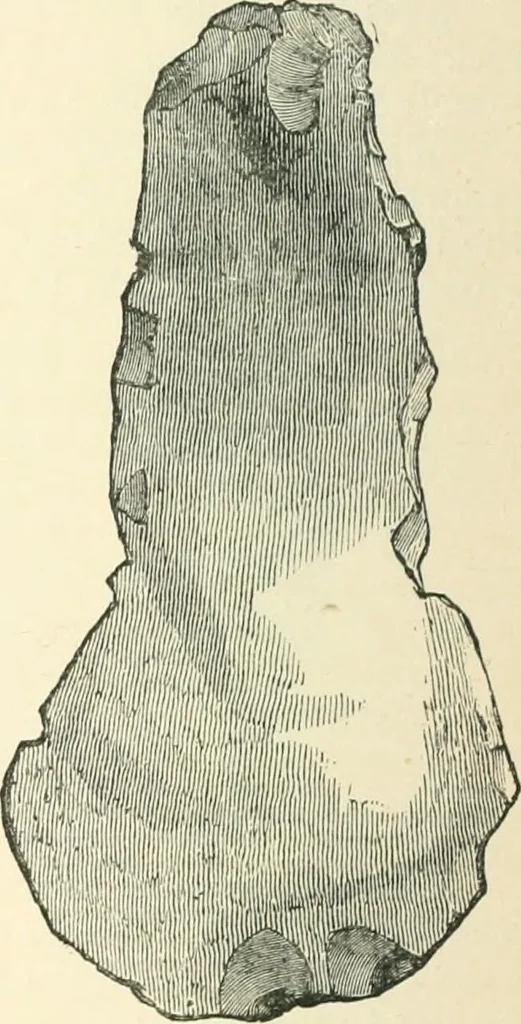 An illustration from Man before metals, 1902, leaf 257