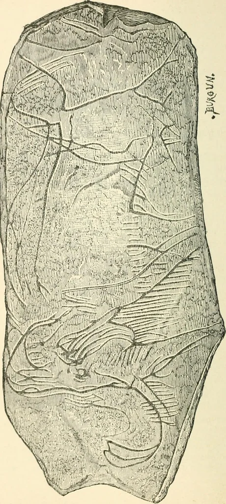 An illustration from Man before metals, 1902, leaf 299