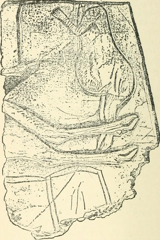 An illustration from Man before metals, 1902, leaf 309