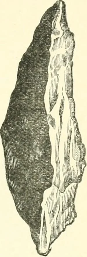 An illustration from Man before metals, 1902, leaf 80