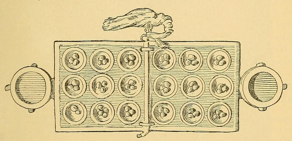 An illustration from Mancala : the national game of Africa, 1896, leaf 17