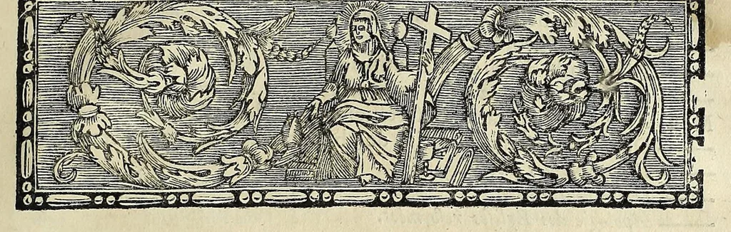An illustration from Mandemetn de Monseigneur l'Archevesque de Paris, 1685, leaf 9