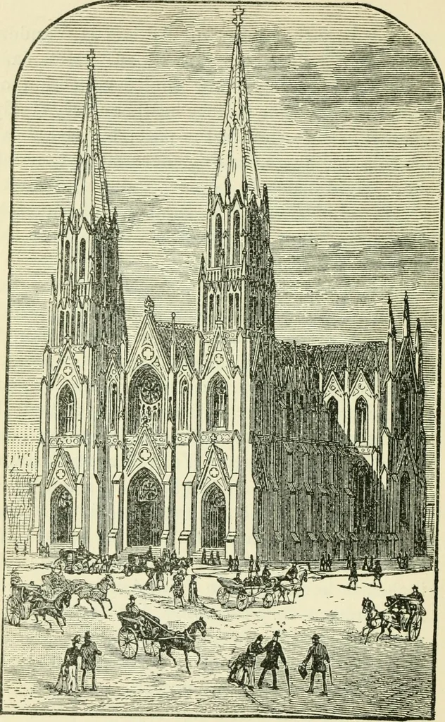 An illustration from Manhattan: historic and artistic; a six day tour of New York city;, 1892, leaf 131
