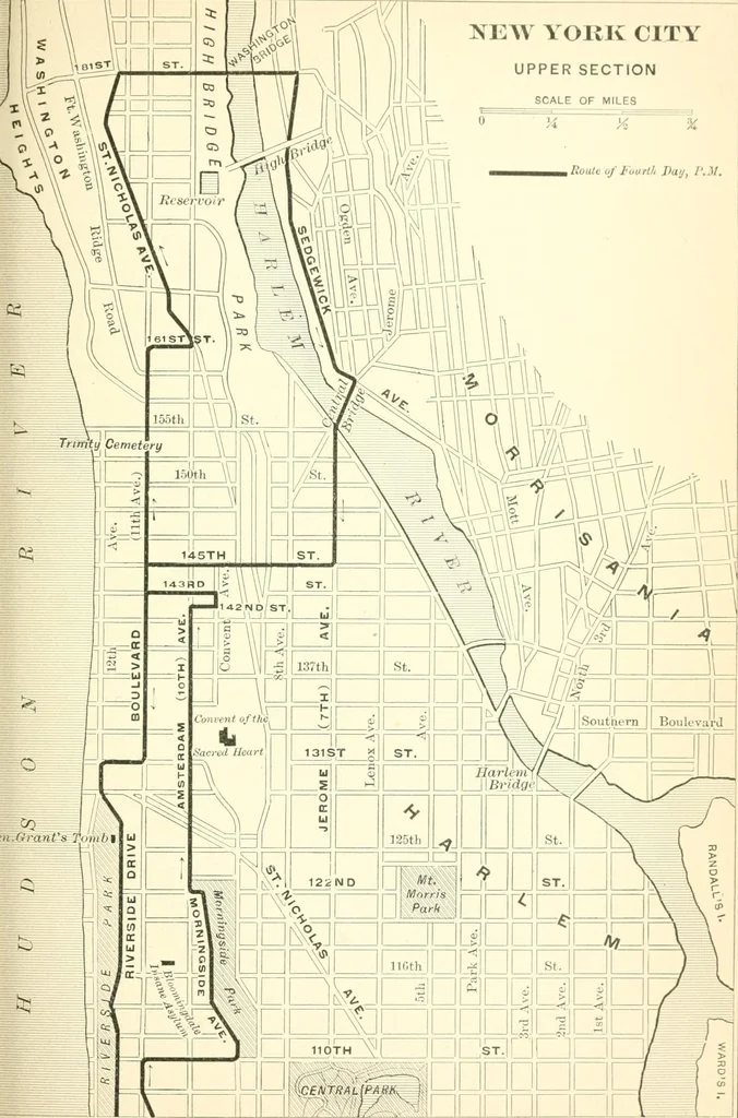 An illustration from Manhattan: historic and artistic; a six day tour of New York city;, 1892, leaf 146
