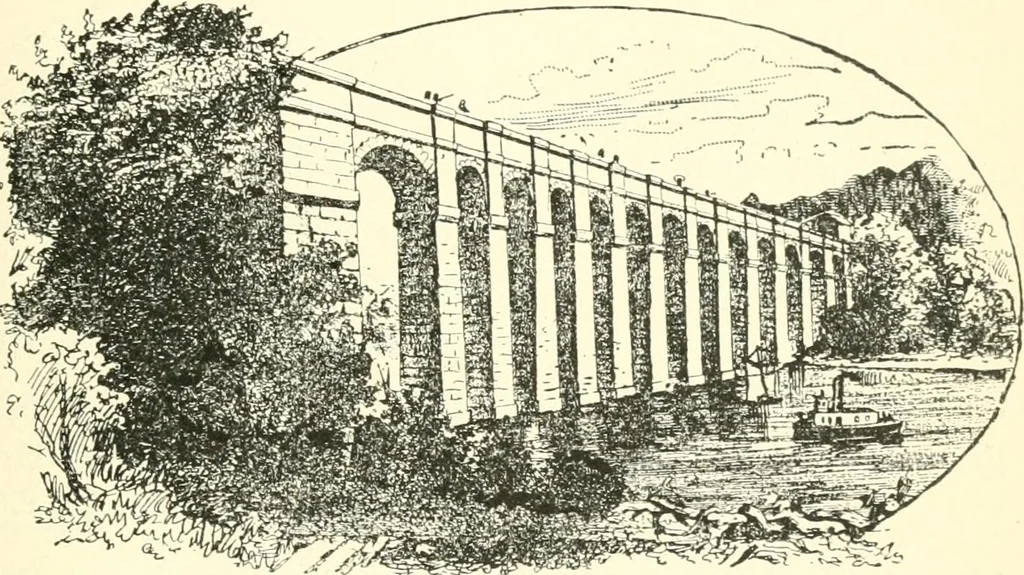 An illustration from Manhattan: historic and artistic; a six day tour of New York city;, 1892, leaf 154