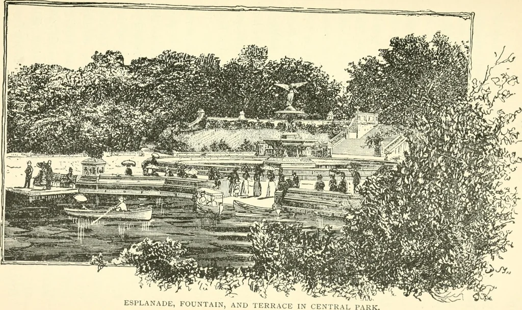 An illustration from Manhattan: historic and artistic; a six day tour of New York city;, 1892, leaf 162