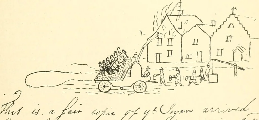 An illustration from Manhattan: historic and artistic; a six day tour of New York city;, 1892, leaf 252