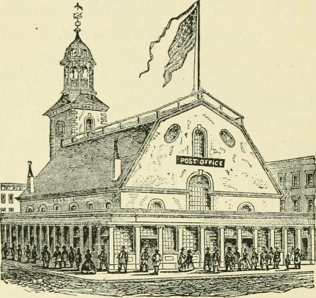 An illustration from Manhattan: historic and artistic; a six day tour of New York city;, 1892, leaf 43