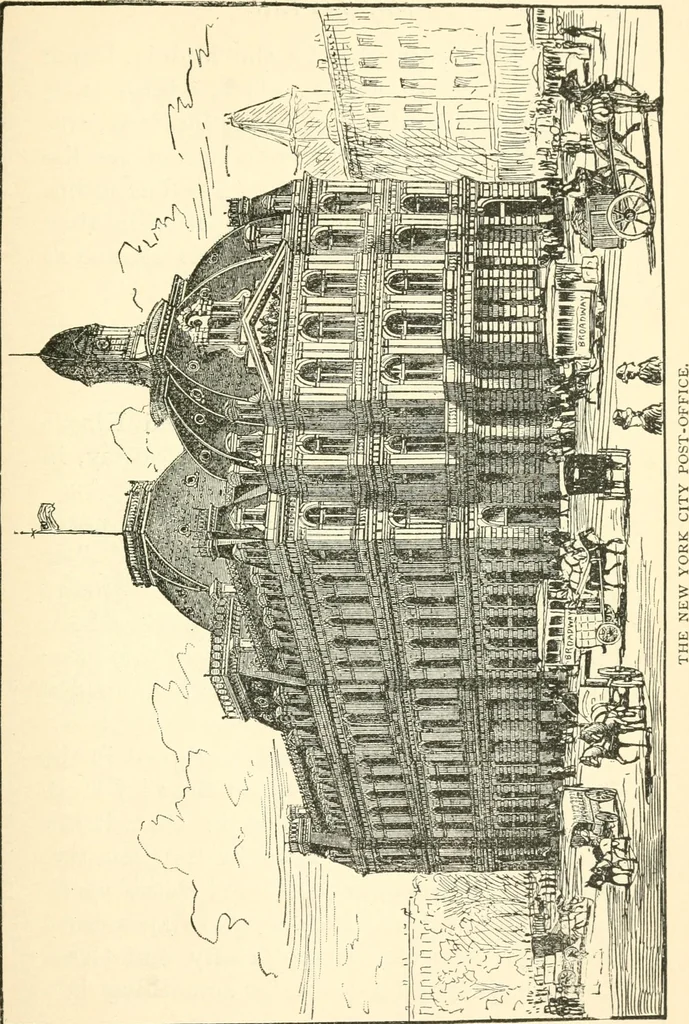 An illustration from Manhattan: historic and artistic; a six day tour of New York city;, 1892, leaf 48