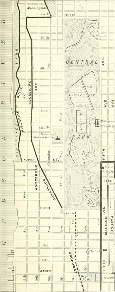 An illustration from Manhattan: historic and artistic; a six day tour of New York city;, 1892, leaf 66