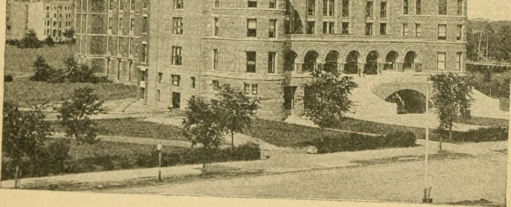 An illustration from Manhattan: historic and artistic; a six day tour of New York city;, 1892, leaf 7