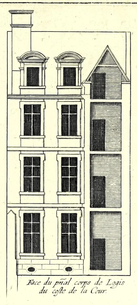 An illustration from Maniere de bastir : pour touttes sortes de personnes, 1623, leaf 29