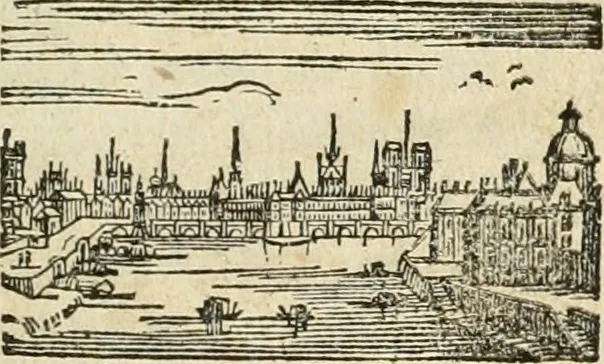 An illustration from Maniere de fortifier de Mr. de Vauban : où l'on voit de quelle méthode on se sert aujourd'hui en France, pour la fortification des places tant régulieres qu'irréguliers : en quoi cette méthode differe des autres, &c. : avec un traité de geometrie qu'on a mis à la tête, pour avoir une parfaite intelligence des fortifications, 1689, leaf 4