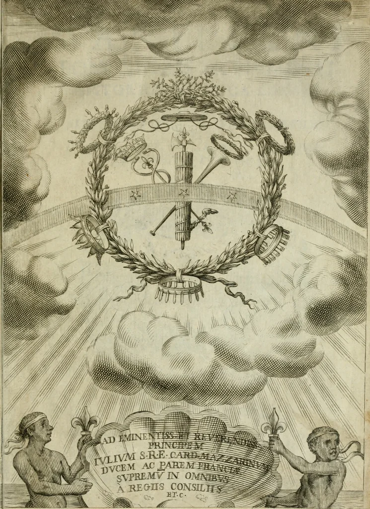 An illustration from Maniliani Bononiensis monumenti historico-mystica lectio, 1661, leaf 2