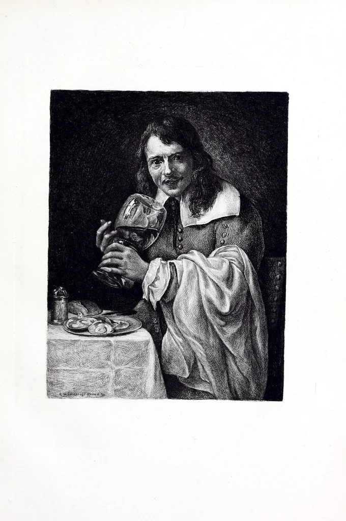 An illustration from Man in art; studies in religious and historical art, portrait and genre, 1892, leaf 157